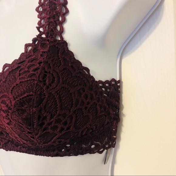 Aerie Lace Lined Floral Bralette S/P - Picture 7 of 9